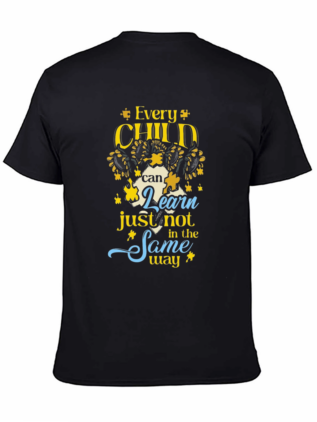 Autism Awareness T-Shirt - Every Child Can Learn