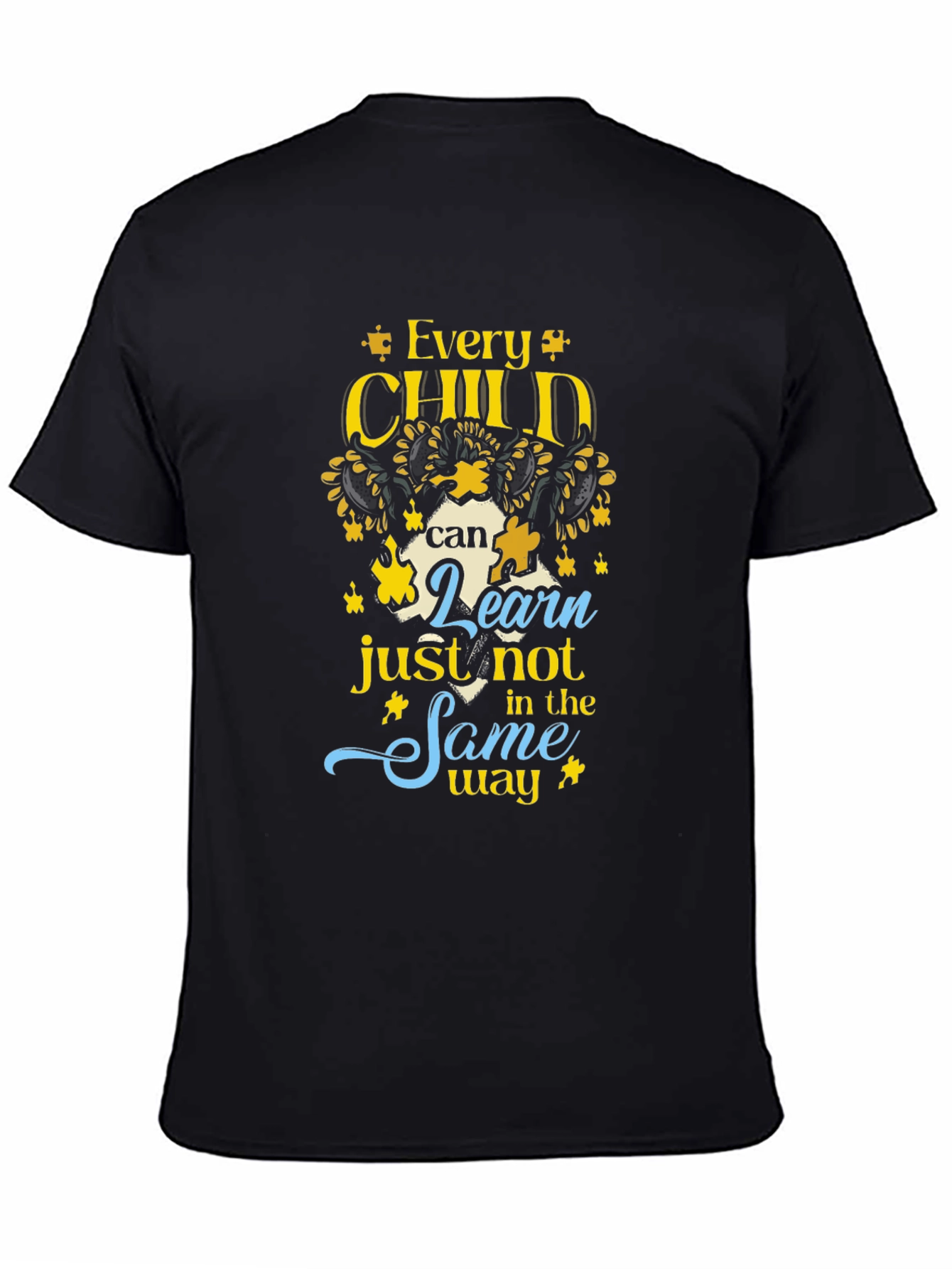 Autism Awareness T-Shirt - Every Child Can Learn