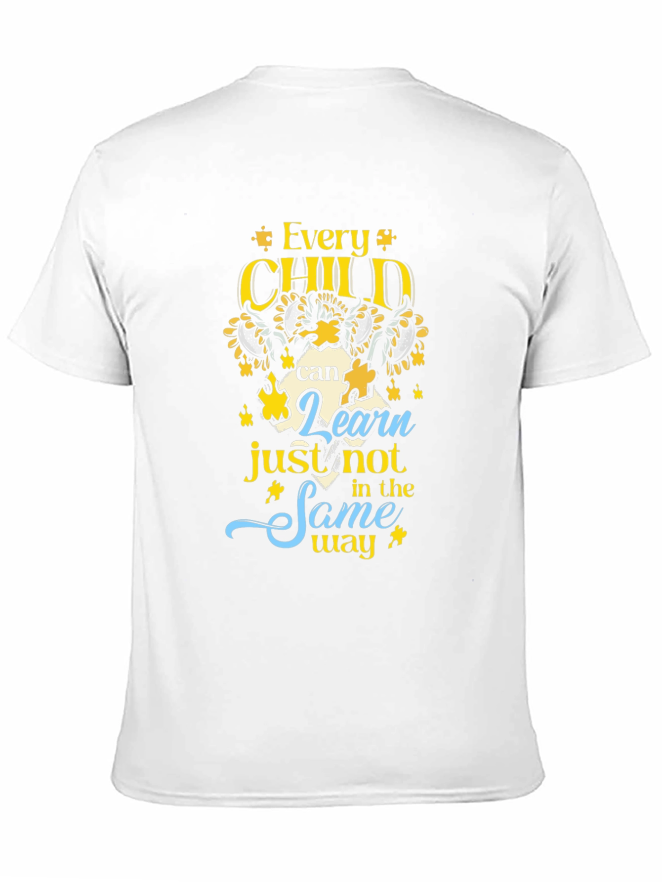 Autism Awareness T-Shirt - Every Child Can Learn