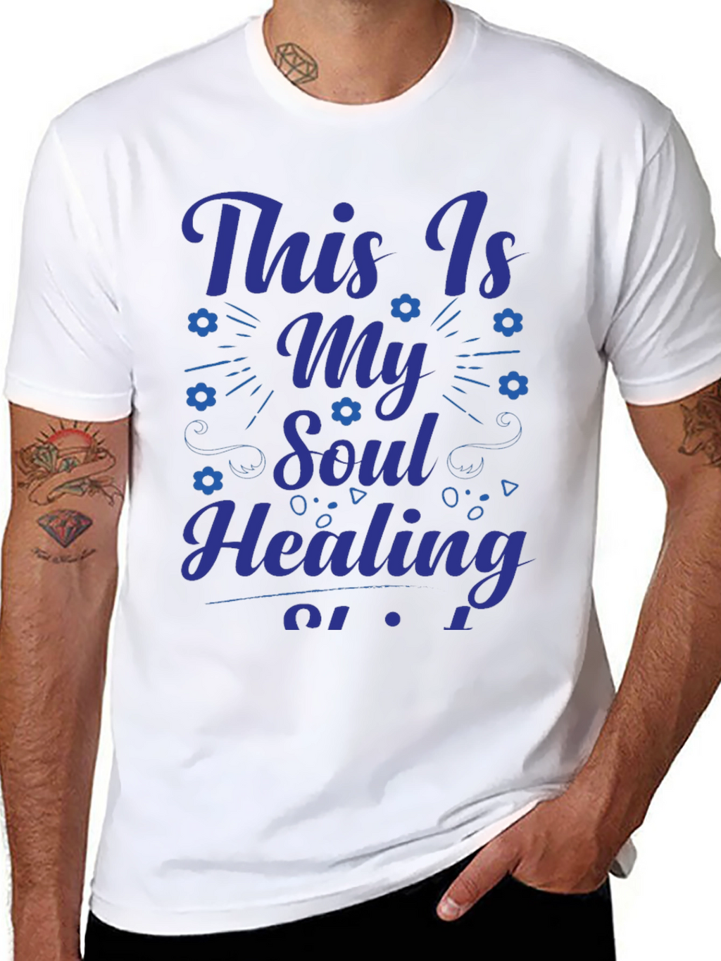Soul Healing Graphic Tee - Stylish Comfort