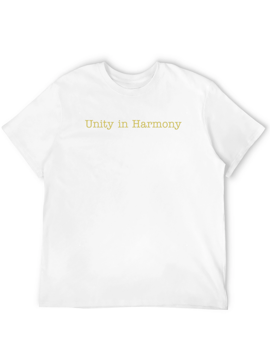 Unity in Harmony Black T-Shirt