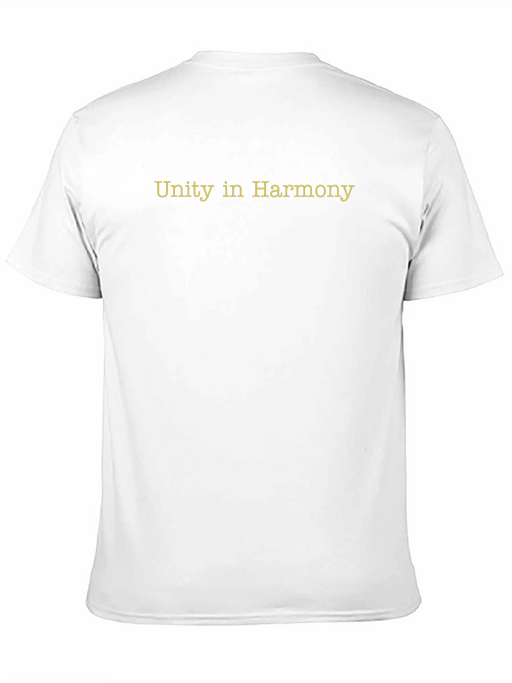 Unity in Harmony Black T-Shirt