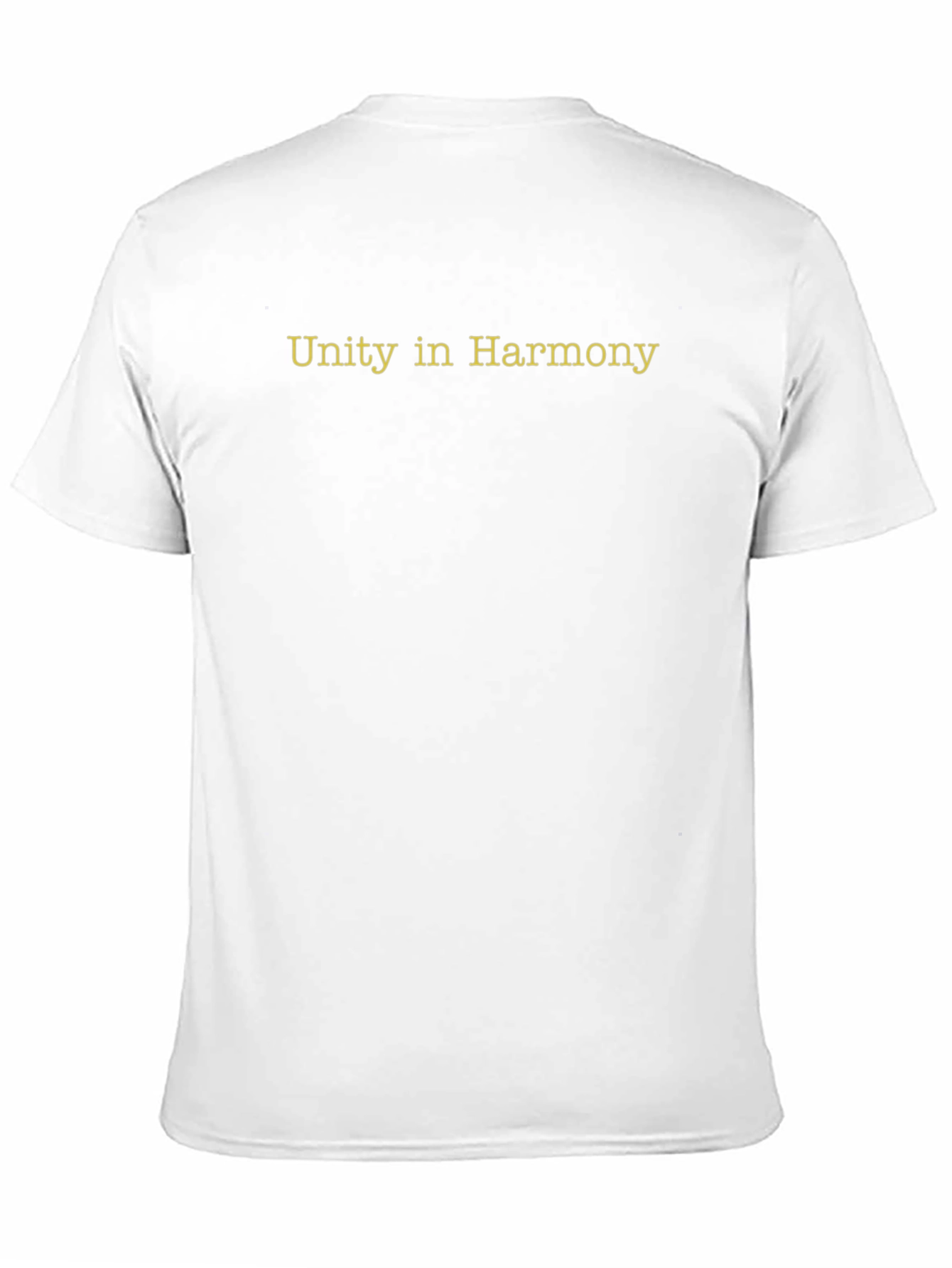 Unity in Harmony Black T-Shirt