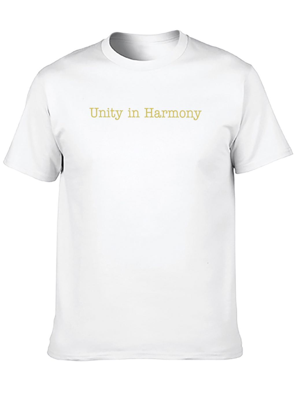 Unity in Harmony Black T-Shirt