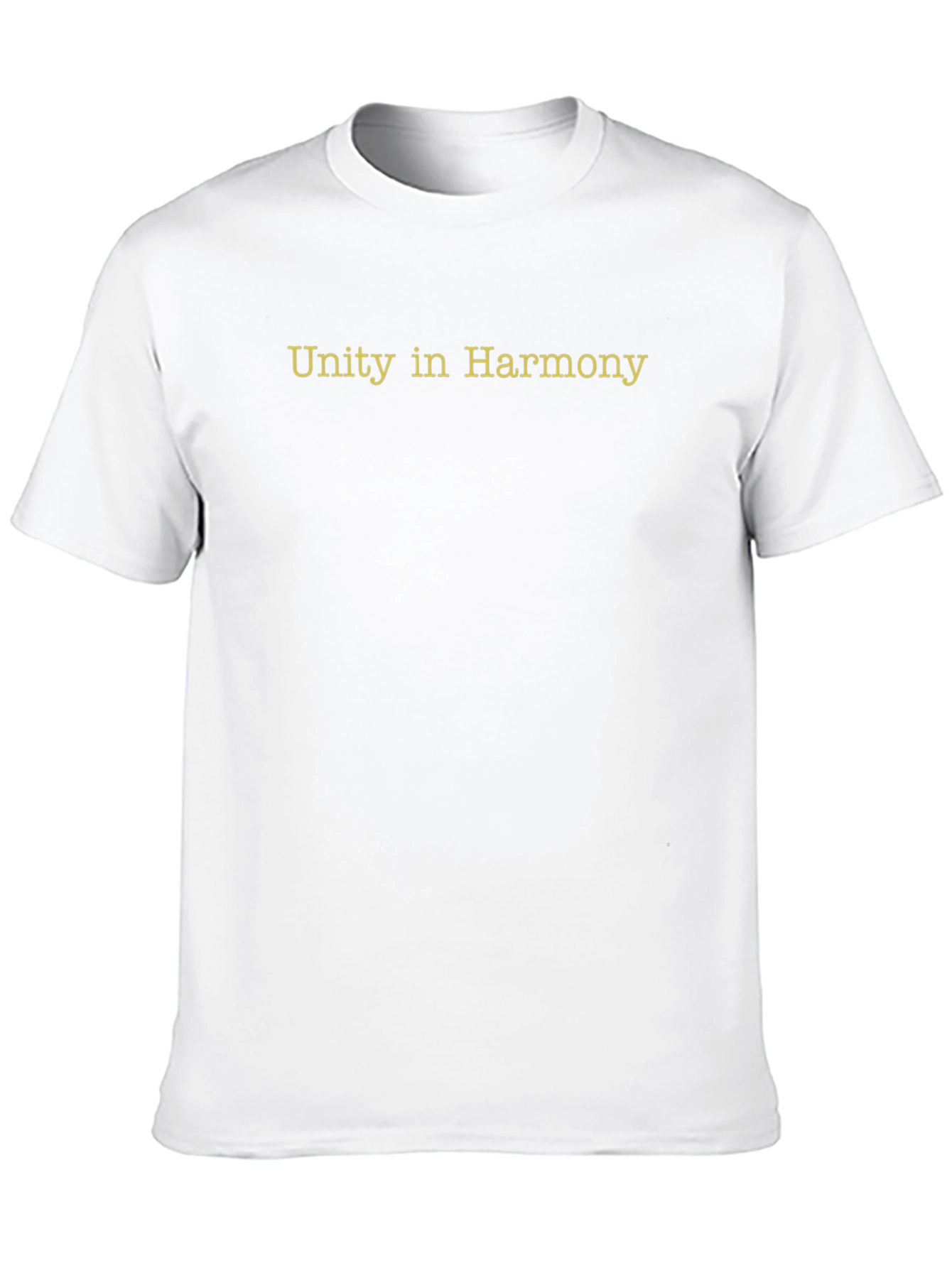 Unity in Harmony Black T-Shirt