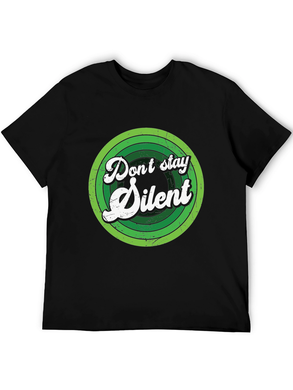 Dont Stay Silent Graphic Tee - Activism Shirt