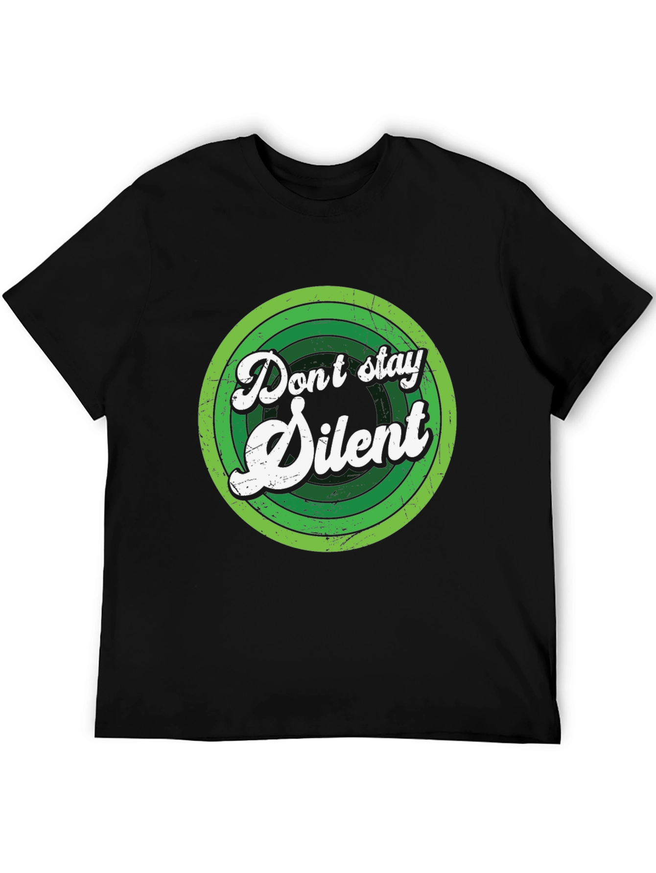 Dont Stay Silent Graphic Tee - Activism Shirt