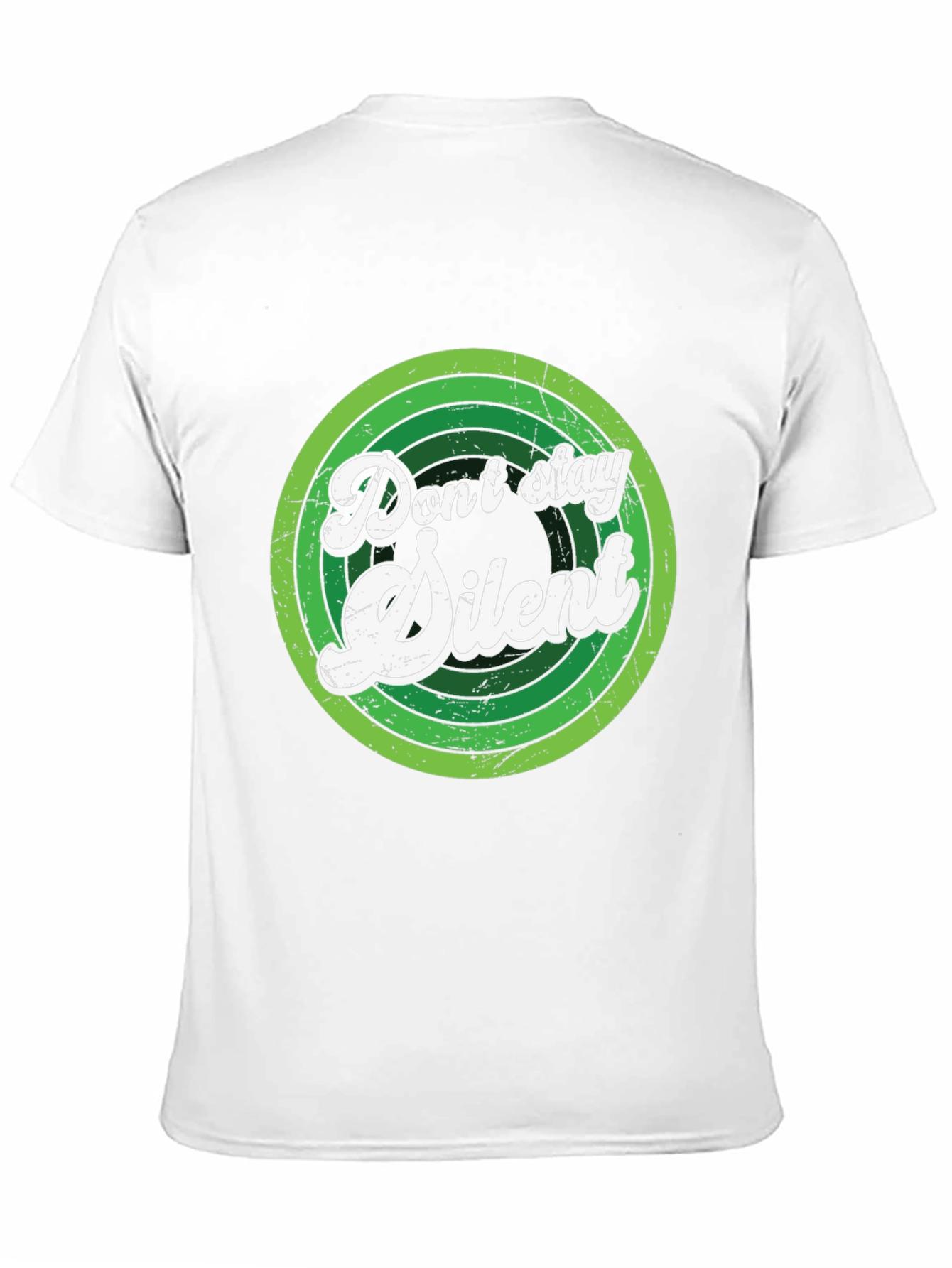 Dont Stay Silent Graphic Tee - Activism Shirt