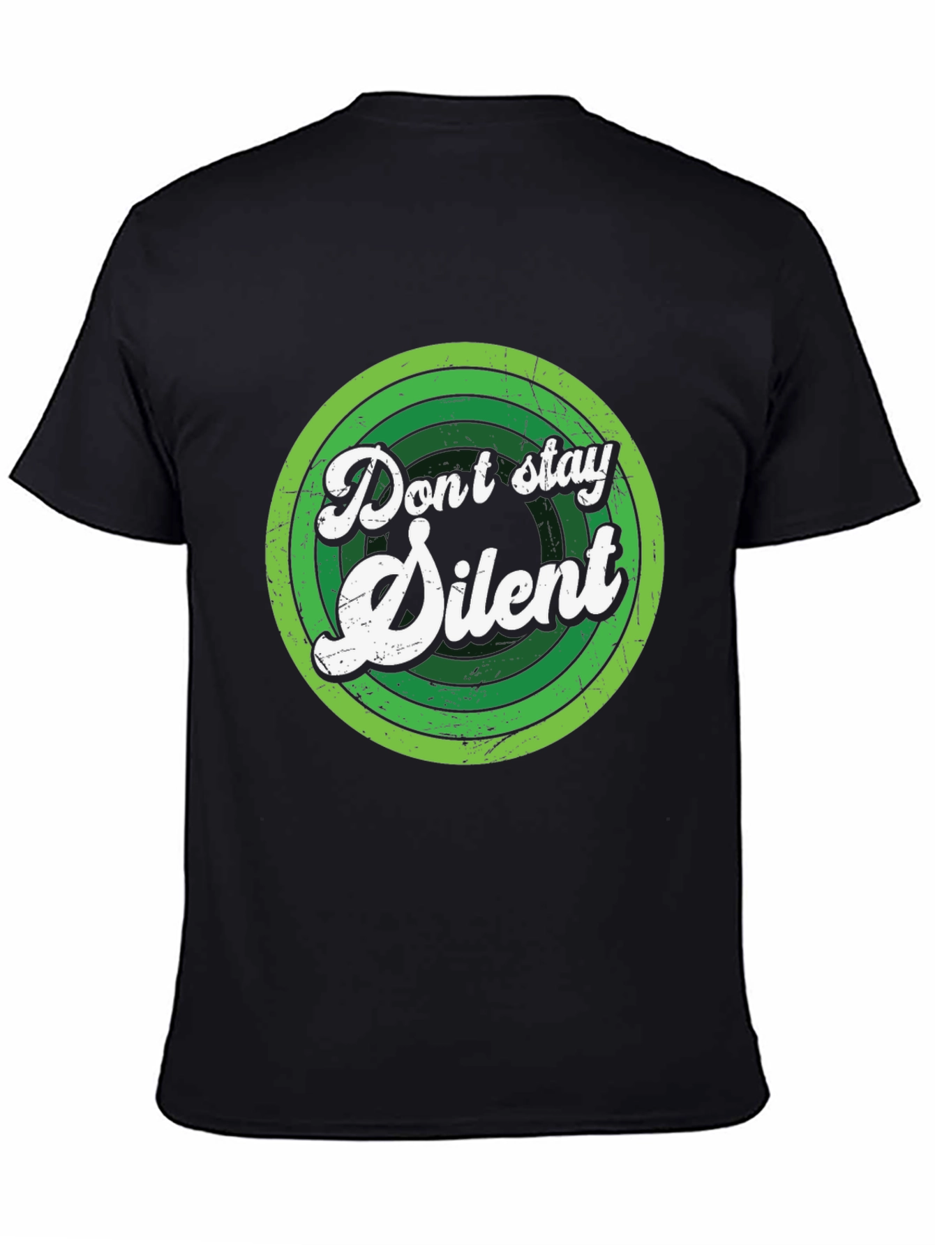 Dont Stay Silent Graphic Tee - Activism Shirt