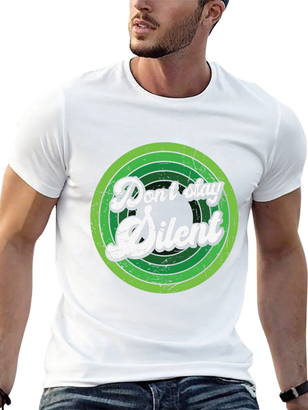Dont Stay Silent Graphic Tee - Activism Shirt