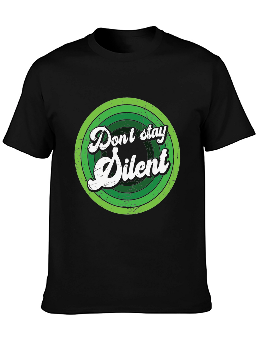 Dont Stay Silent Graphic Tee - Activism Shirt