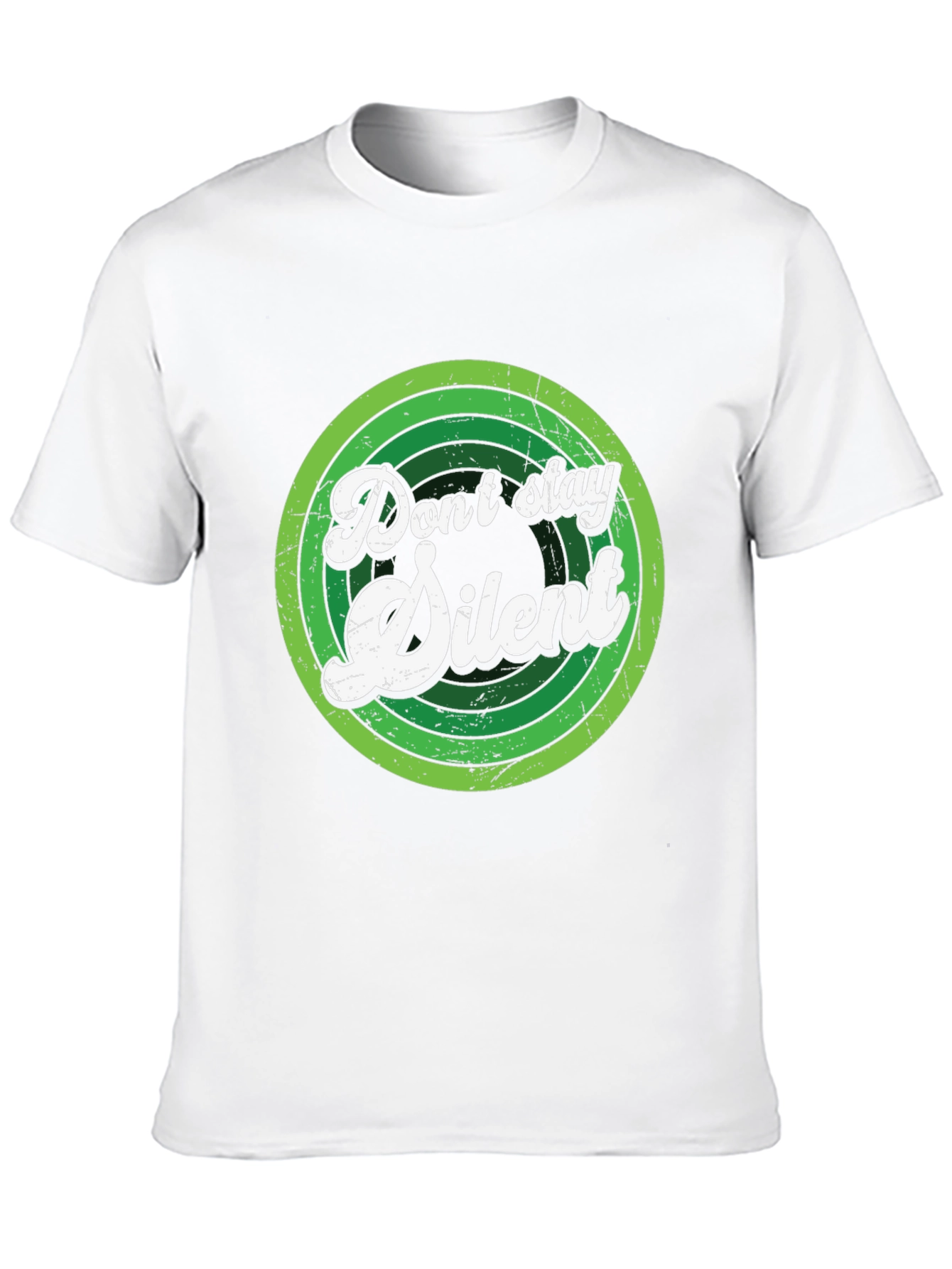 Dont Stay Silent Graphic Tee - Activism Shirt