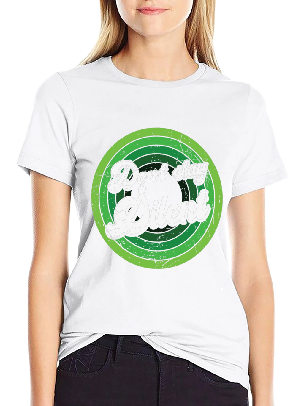 Dont Stay Silent Graphic Tee - Activism Shirt