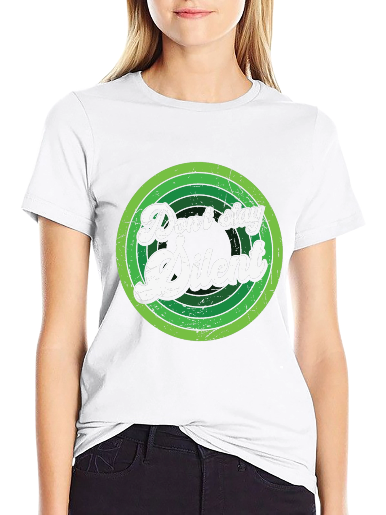 Dont Stay Silent Graphic Tee - Activism Shirt