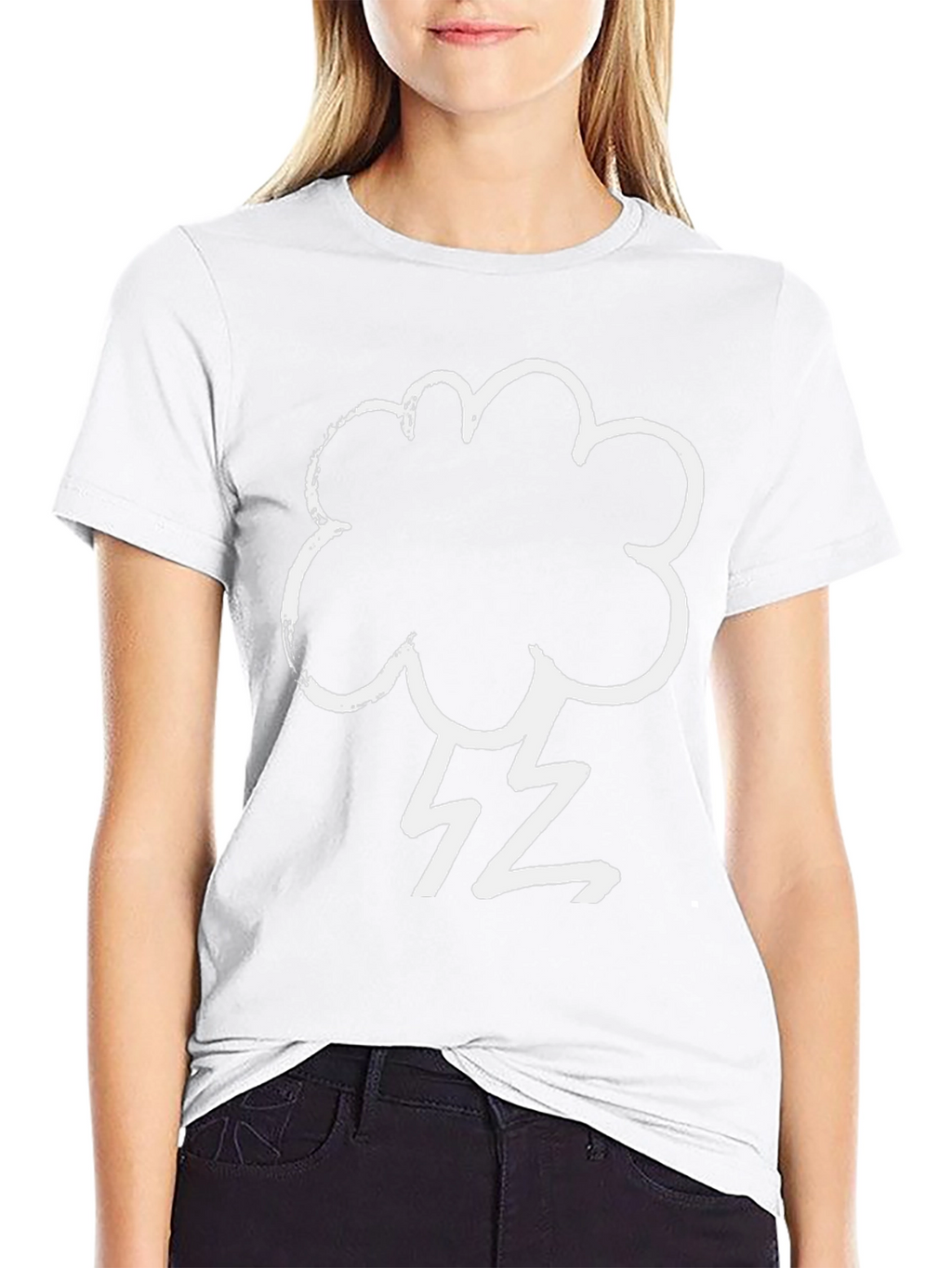 Cloud & Lightning Graphic Tee