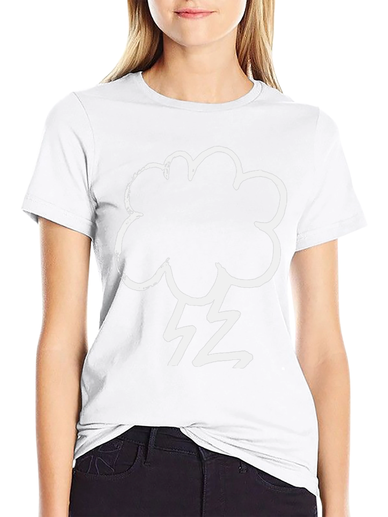 Cloud & Lightning Graphic Tee