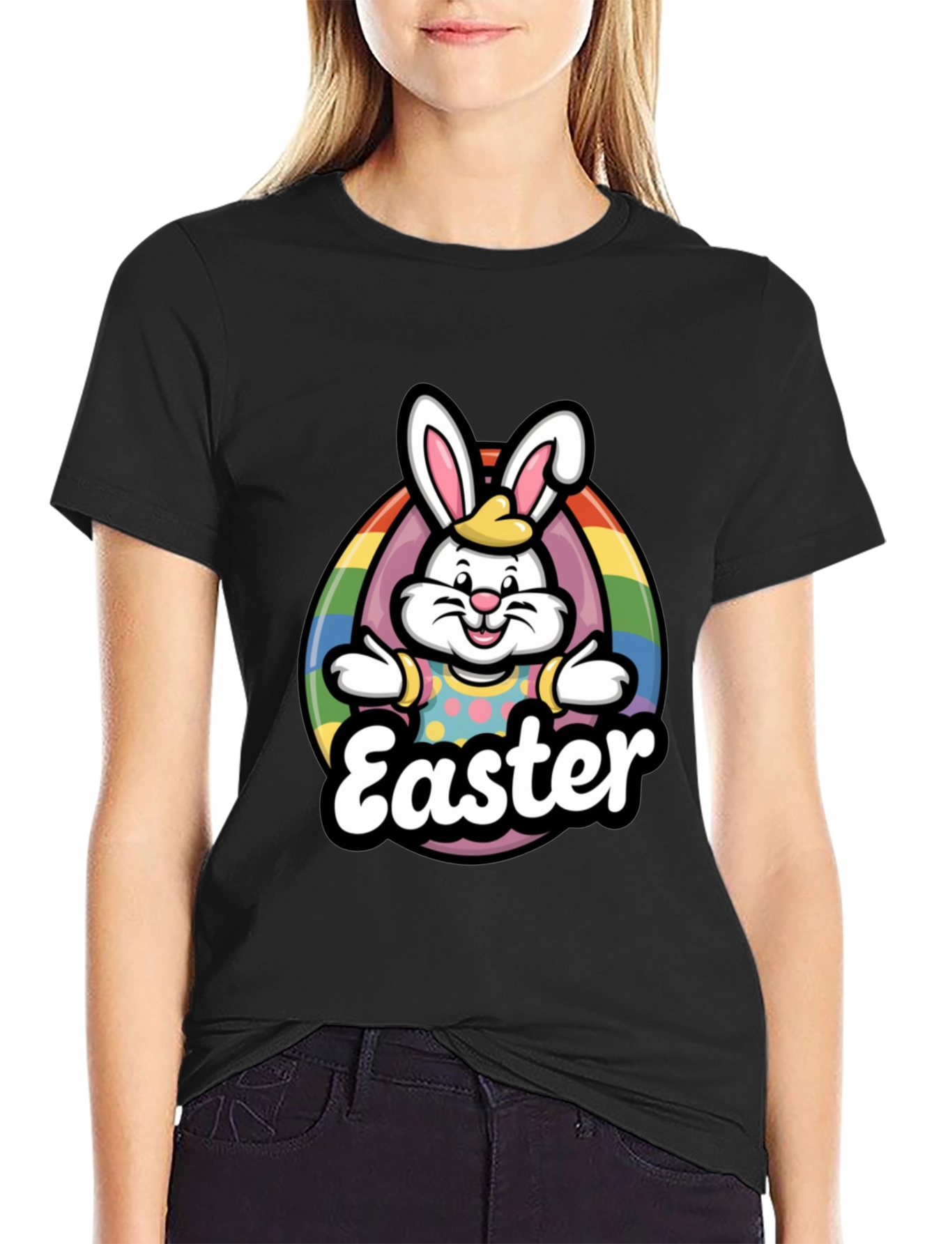 Easter Bunny Rainbow T-Shirt