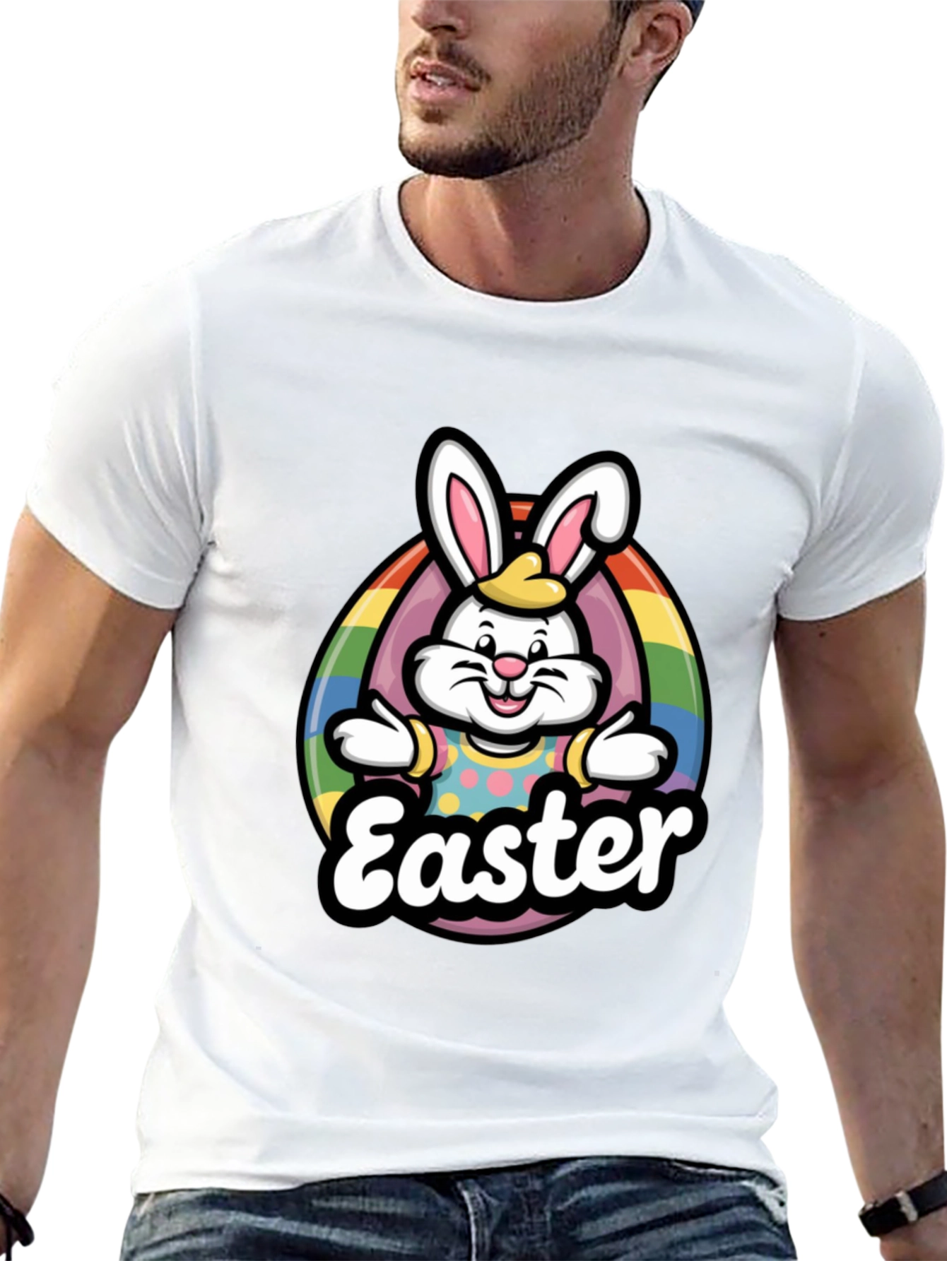 Easter Bunny Rainbow T-Shirt