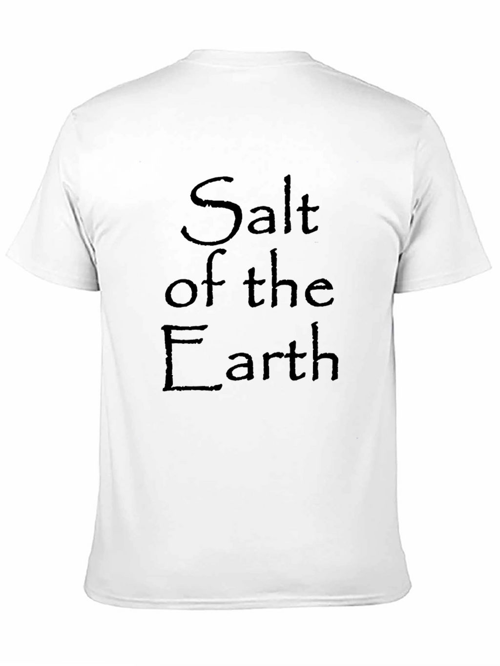 Salt of the Earth Black Graphic Tee