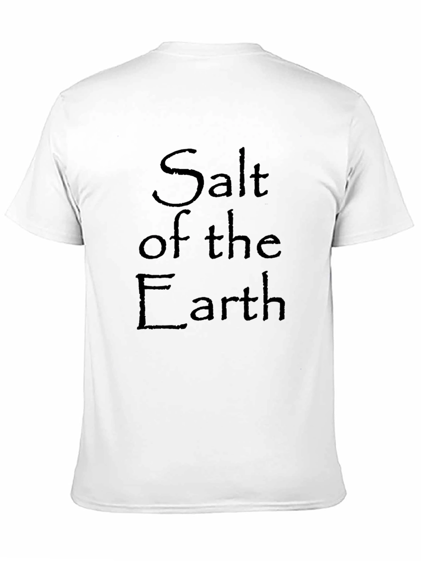 Salt of the Earth Black Graphic Tee