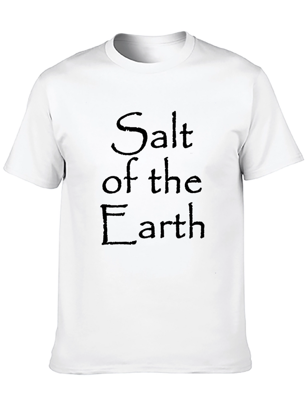 Salt of the Earth Black Graphic Tee