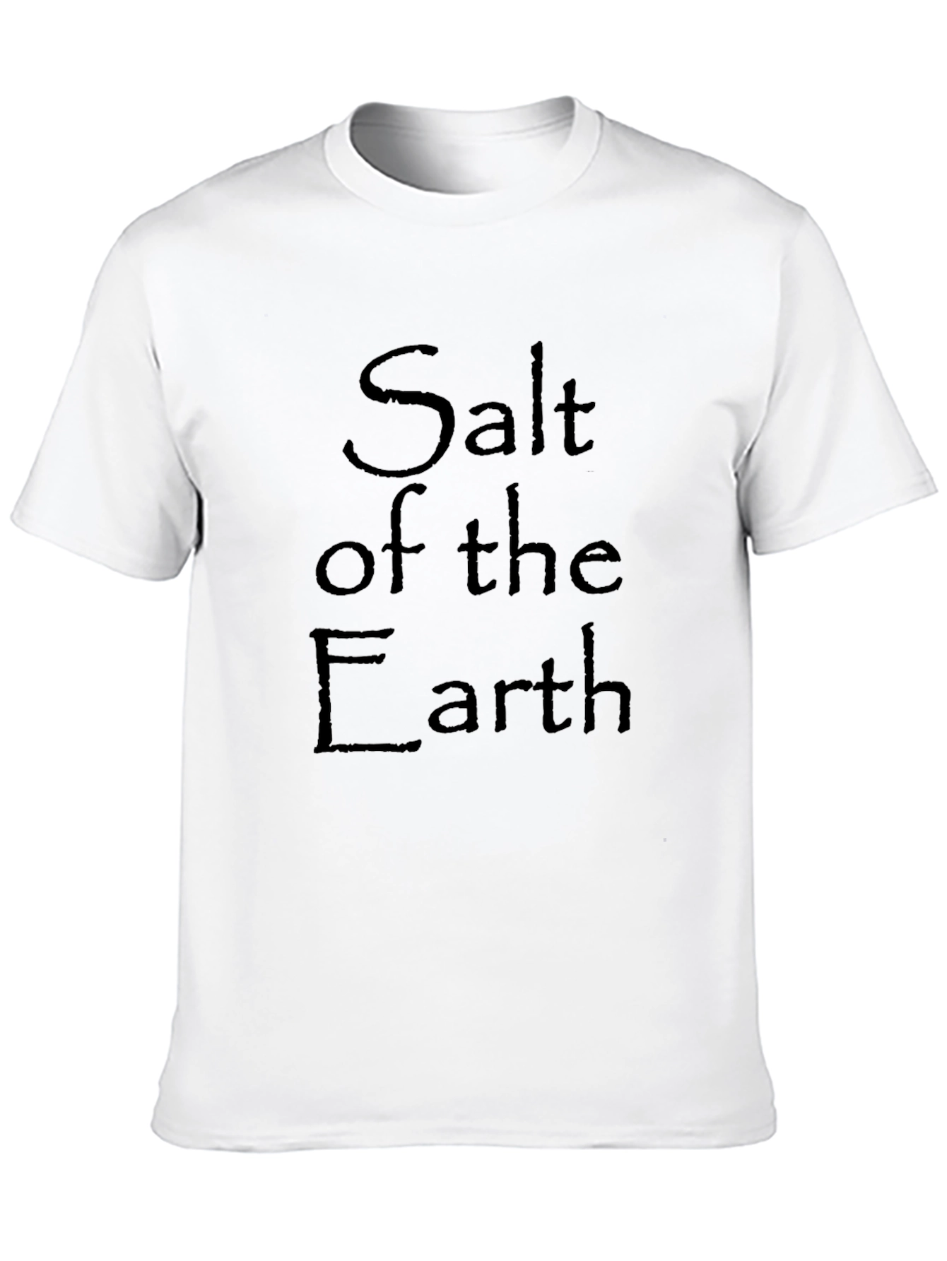 Salt of the Earth Black Graphic Tee