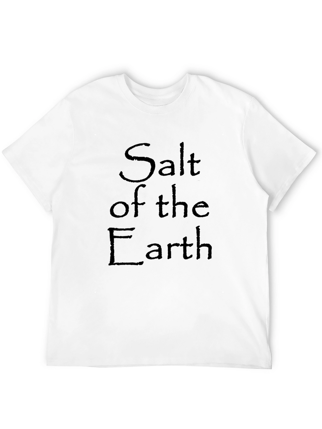 Salt of the Earth Black Graphic Tee