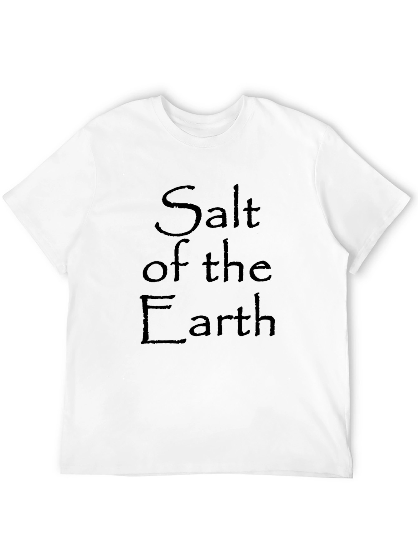 Salt of the Earth Black Graphic Tee