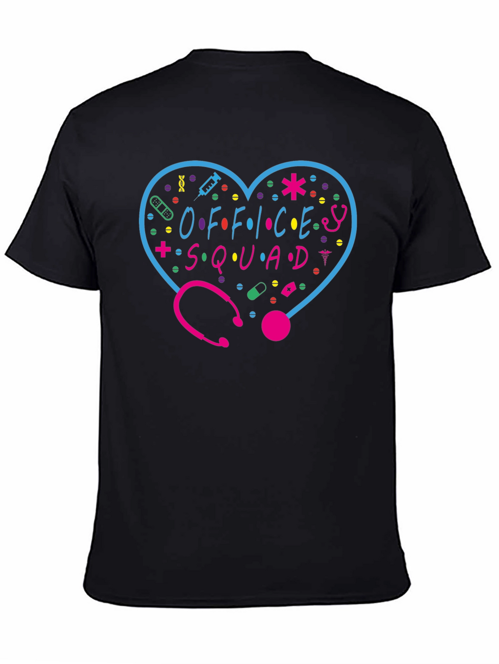 Office Squad T-Shirt - Medical Team Apparel