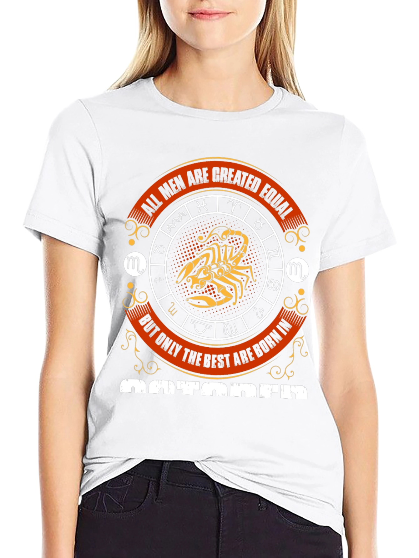 Mens October Zodiac T-Shirt