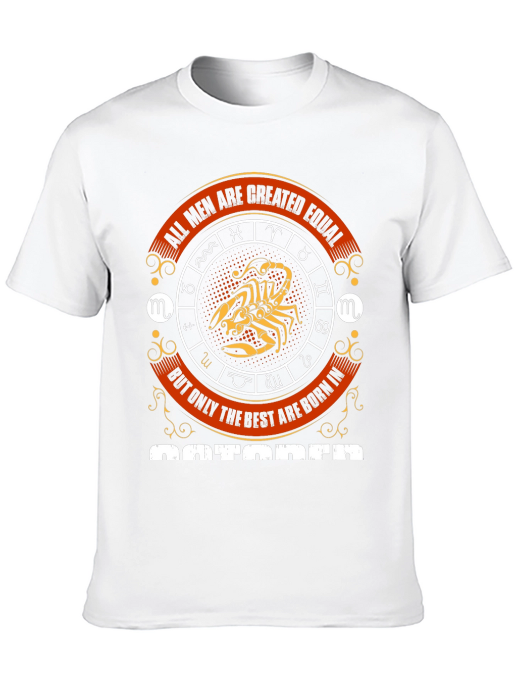 Mens October Zodiac T-Shirt