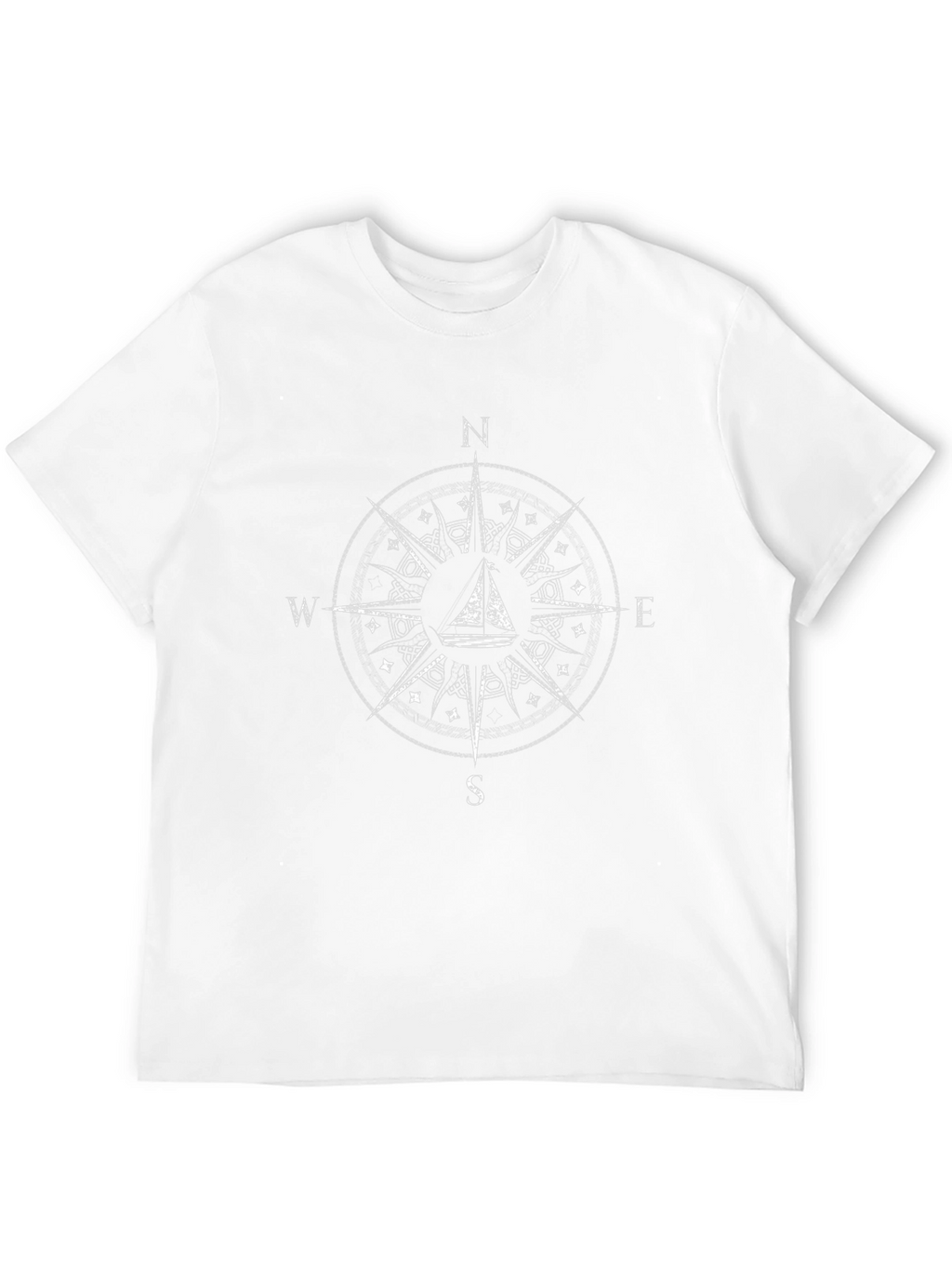Nautical Compass Rose Graphic T-Shirt