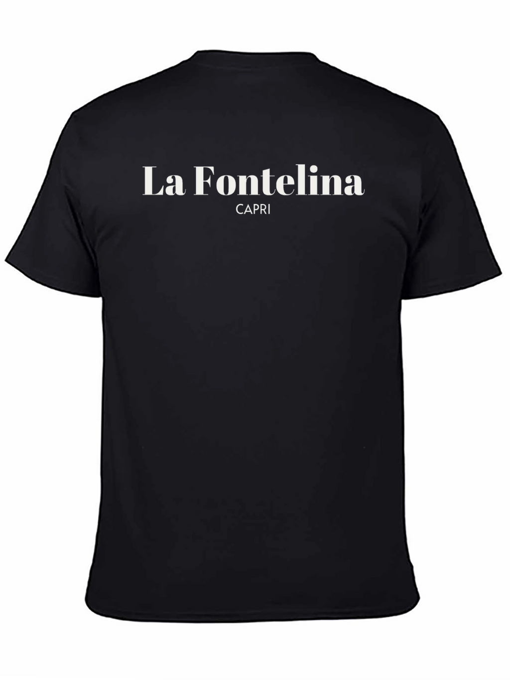 La Fontelina Capri Black T-Shirt