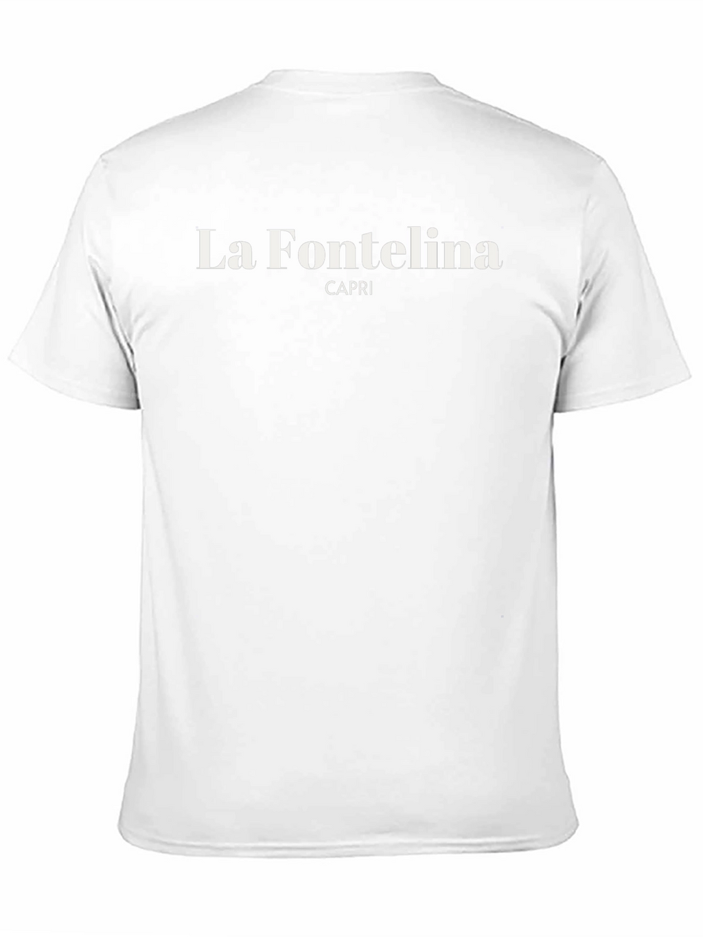 La Fontelina Capri Black T-Shirt