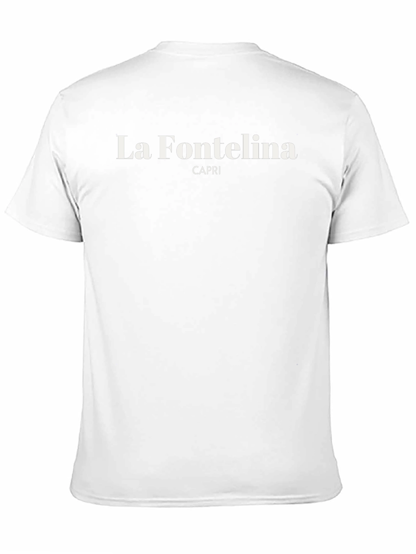 La Fontelina Capri Black T-Shirt