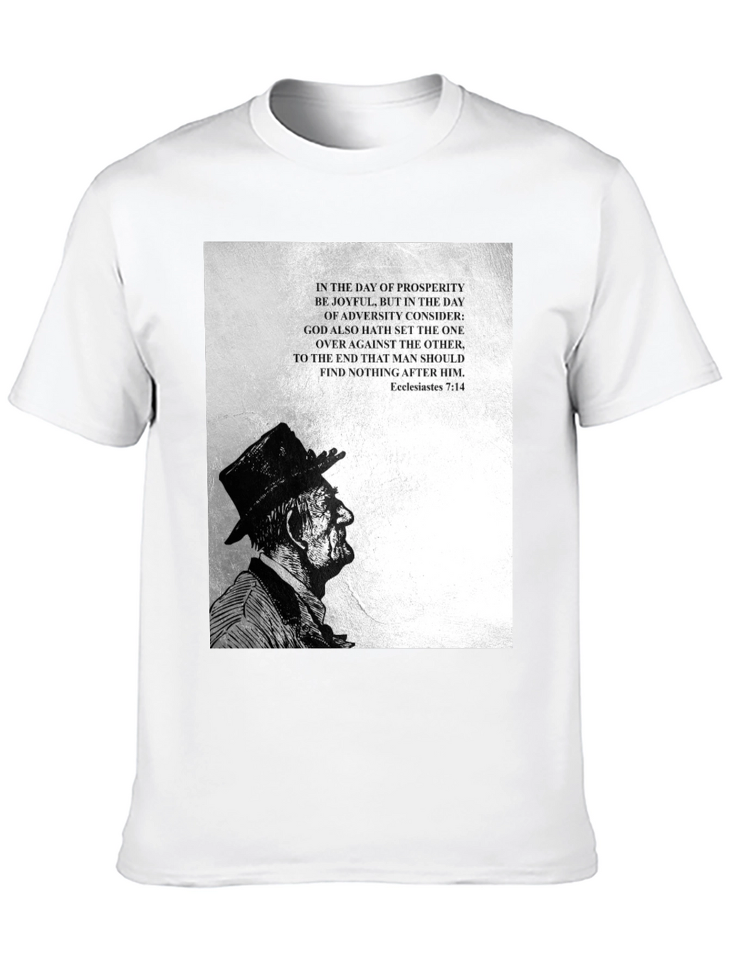 Ecclesiastes 7:14 Graphic Tee - Black