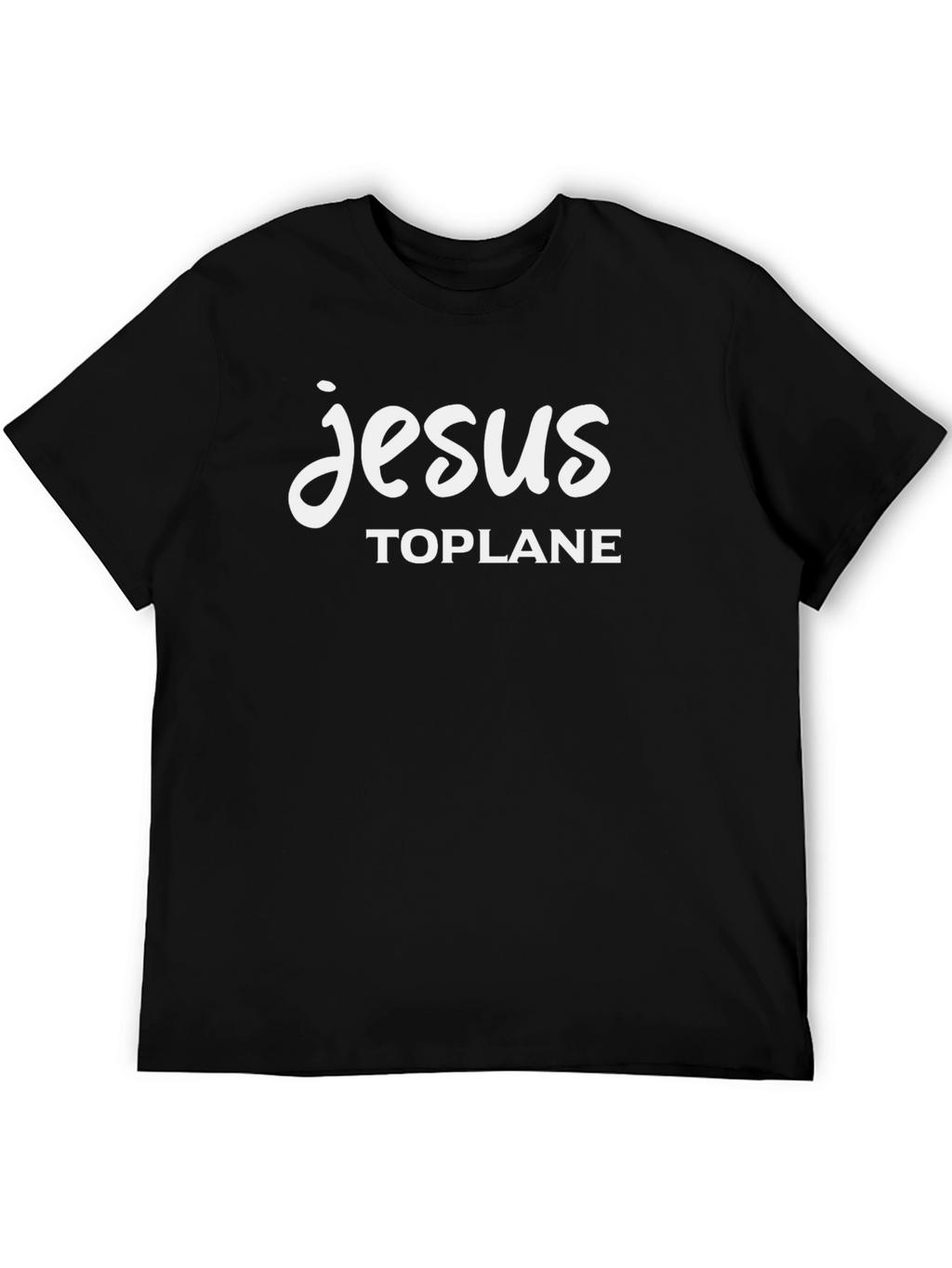 Jesus Toplane Black T-Shirt