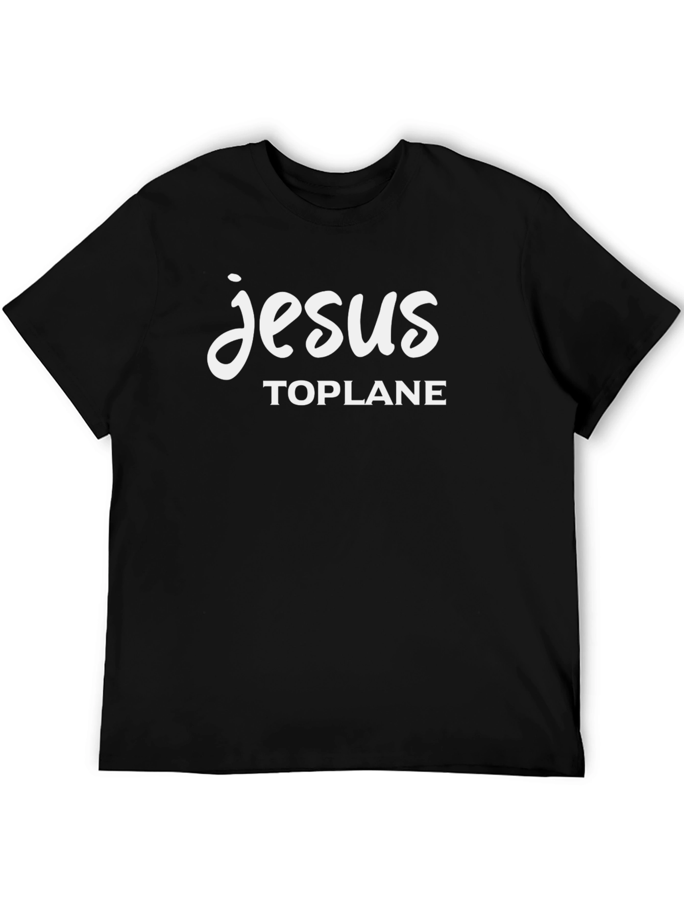 Jesus Toplane Black T-Shirt
