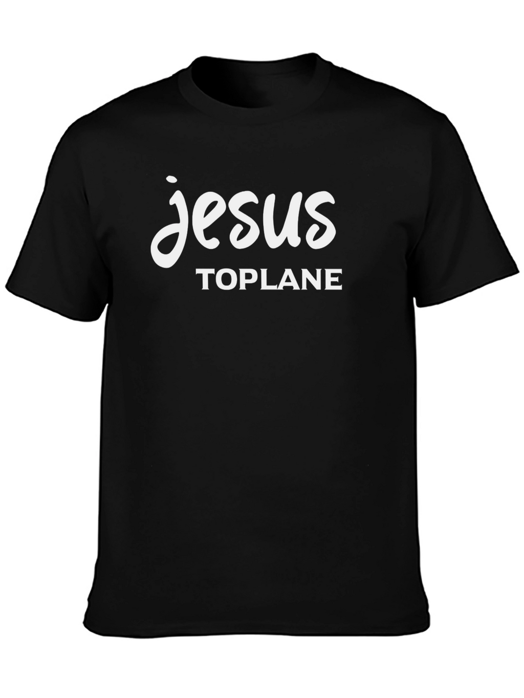 Jesus Toplane Black T-Shirt