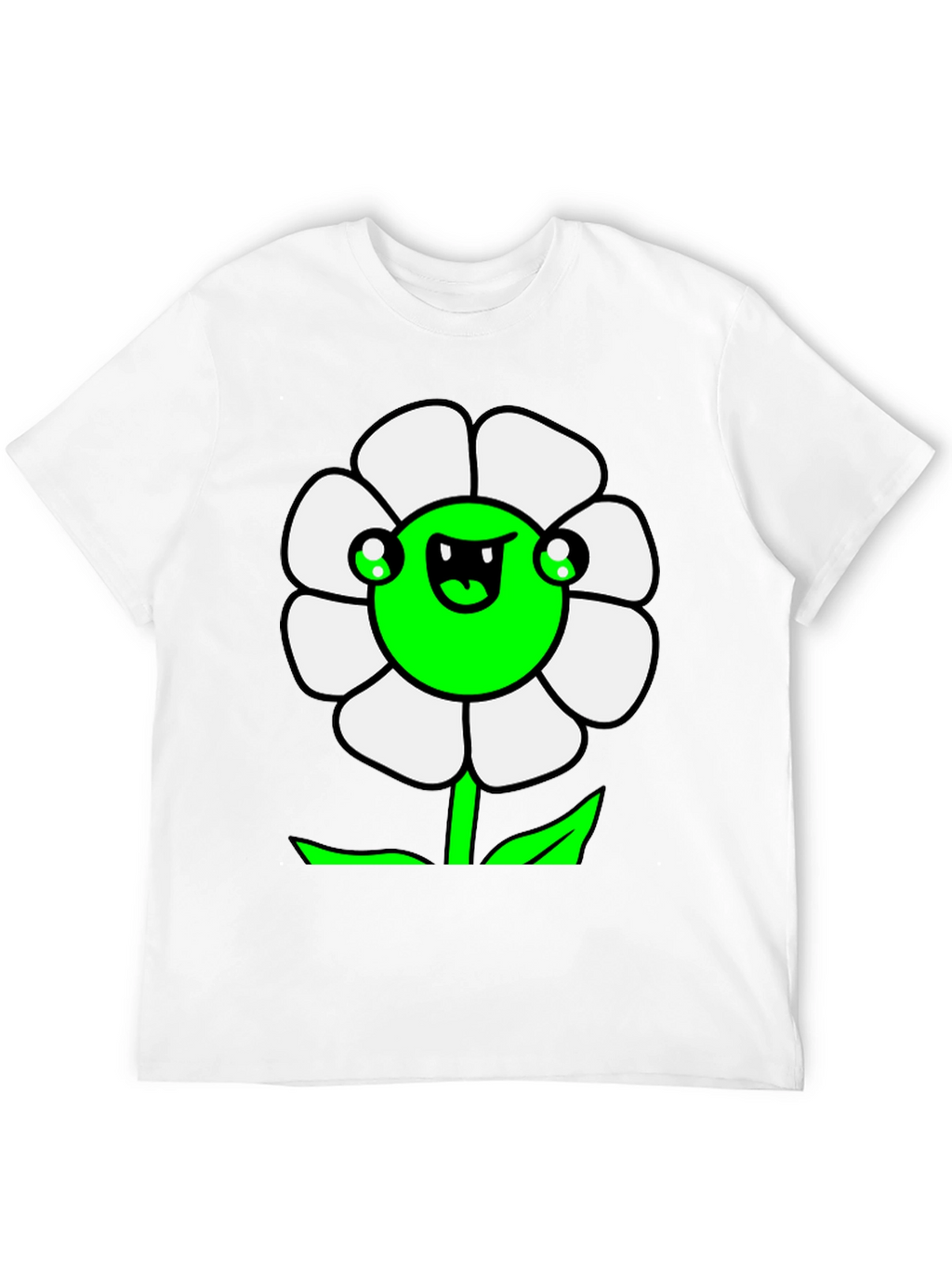 Funny Flower Graphic T-Shirt