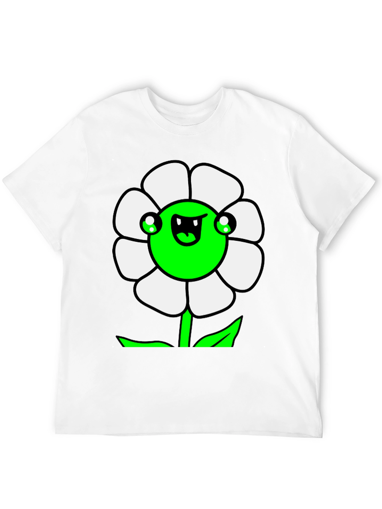 Funny Flower Graphic T-Shirt