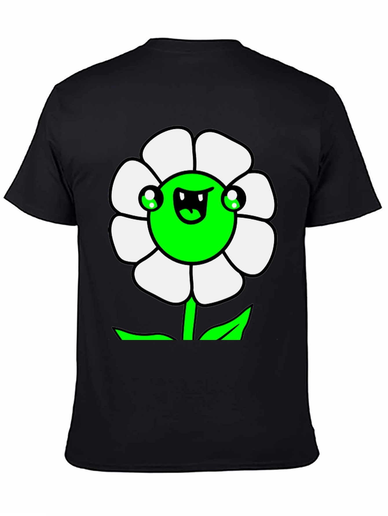 Funny Flower Graphic T-Shirt