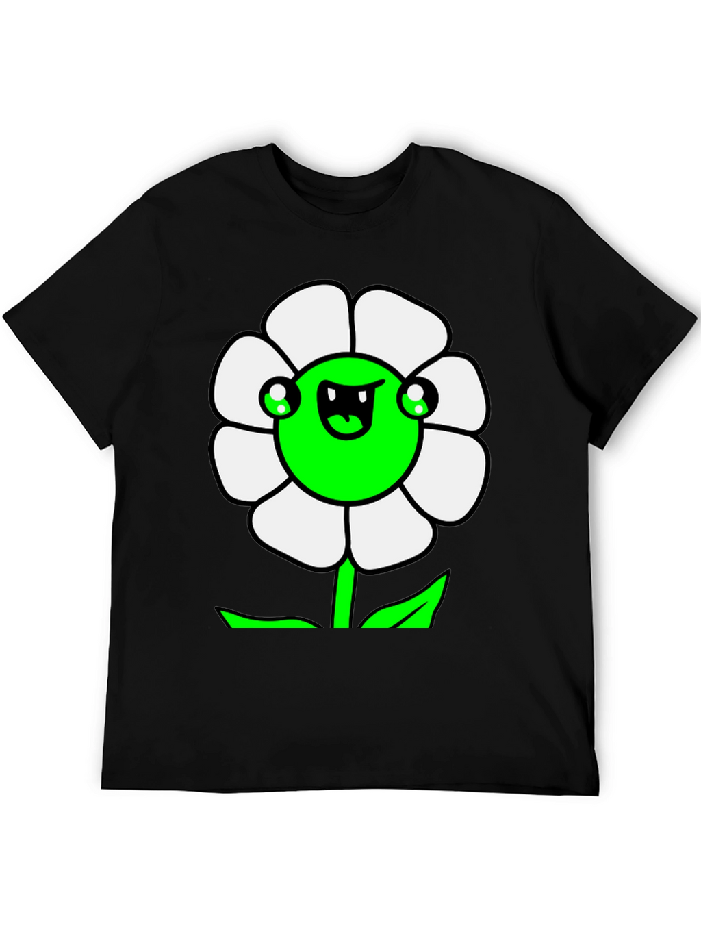 Funny Flower Graphic T-Shirt