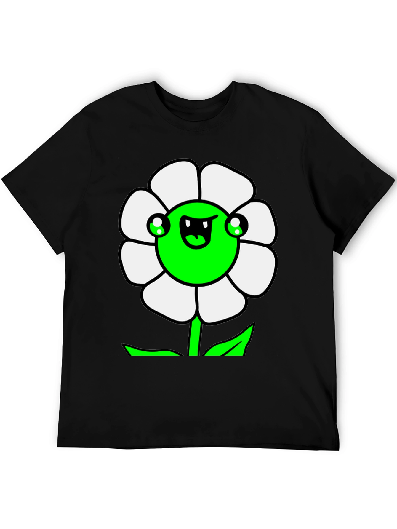 Funny Flower Graphic T-Shirt