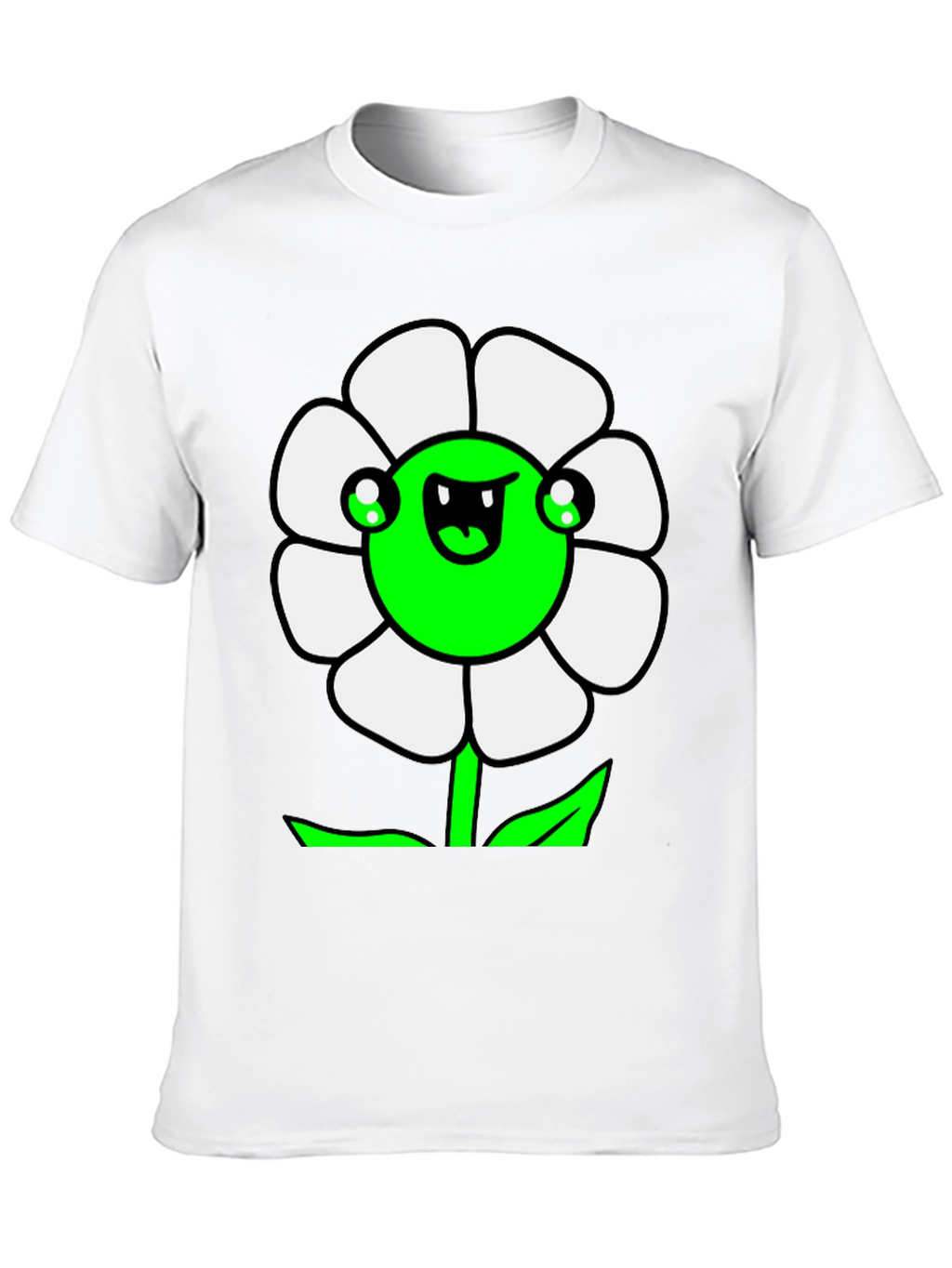 Funny Flower Graphic T-Shirt