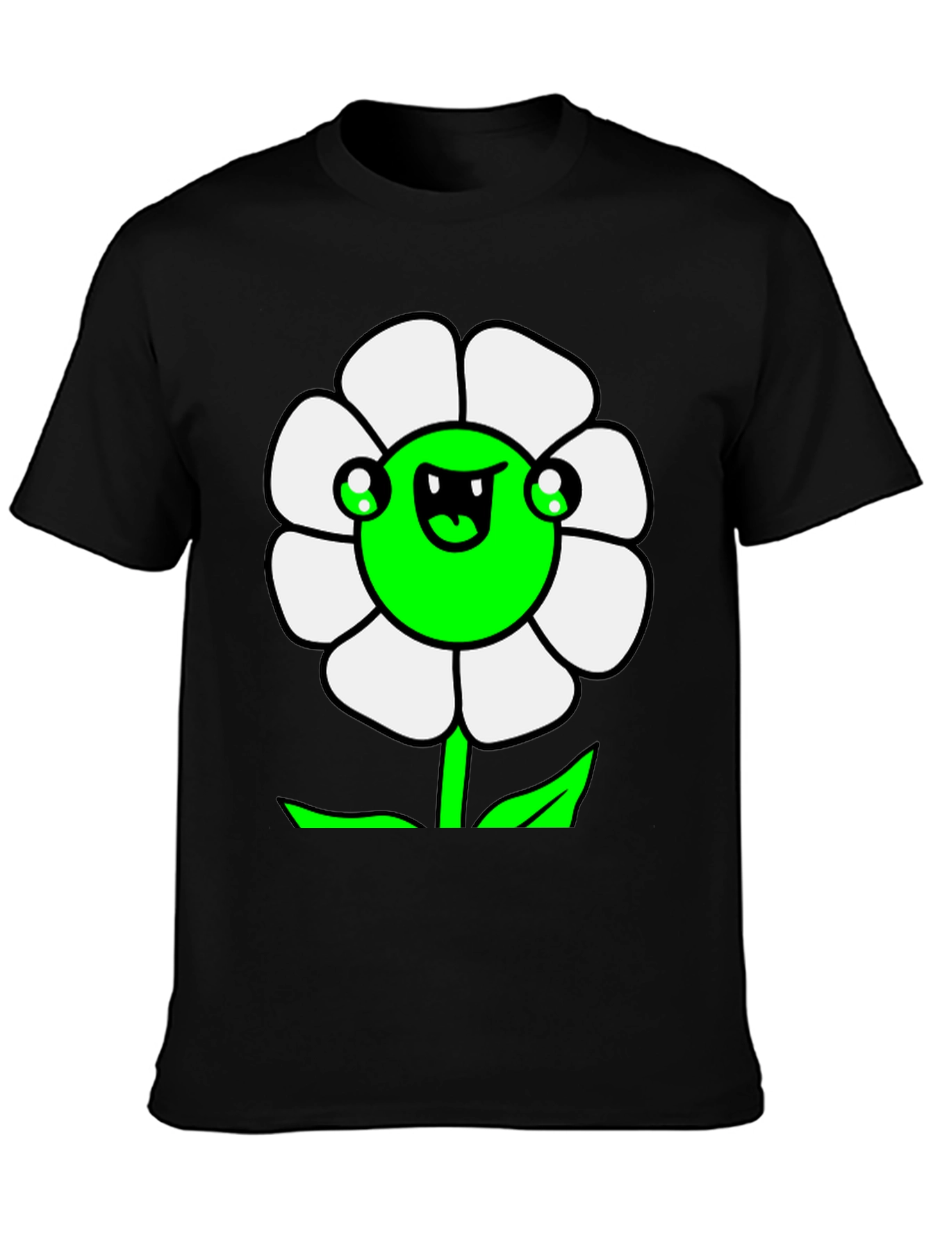 Funny Flower Graphic T-Shirt