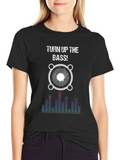 Turn Up the Bass Graphic Tee