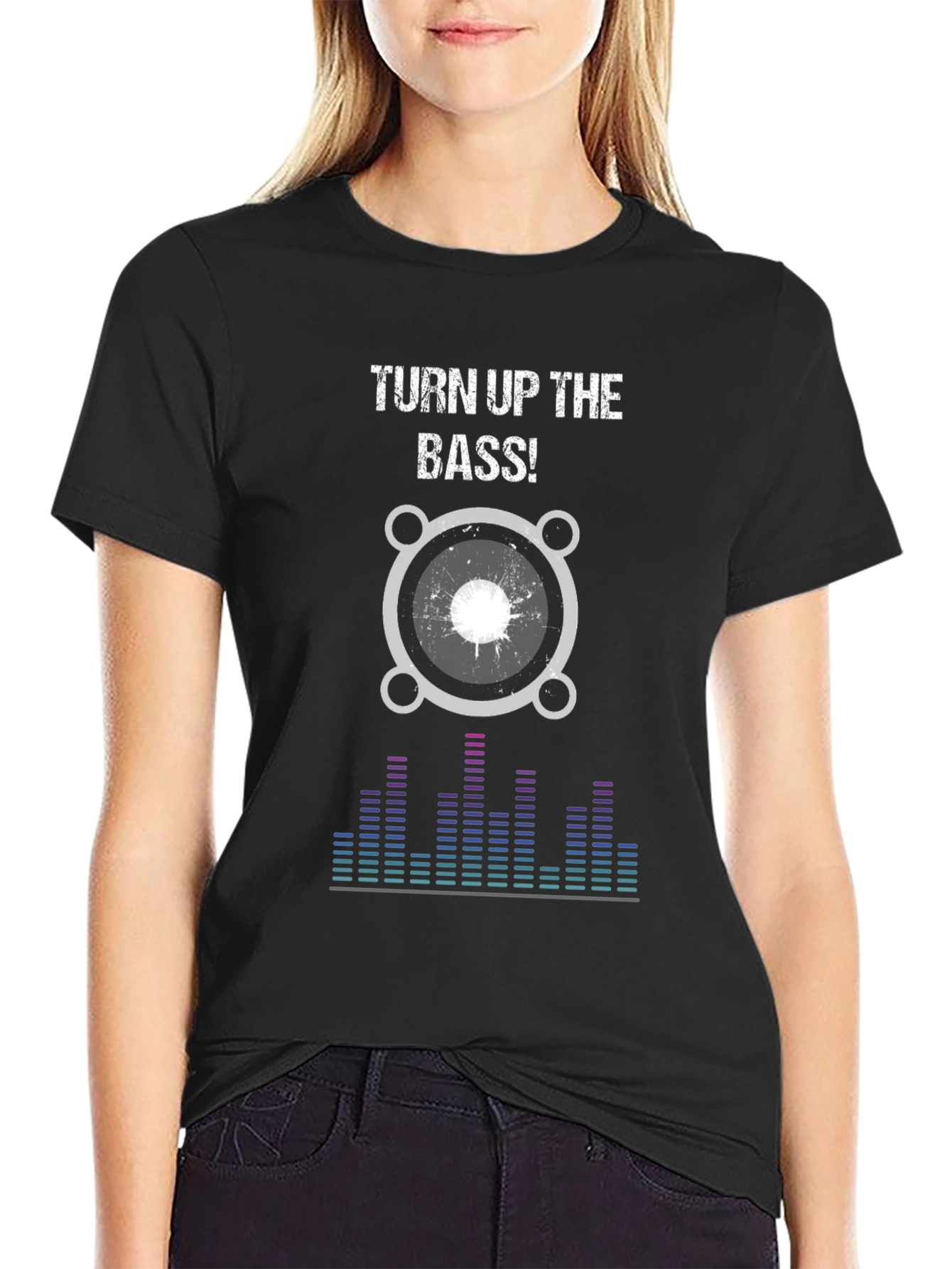 Turn Up the Bass Graphic Tee