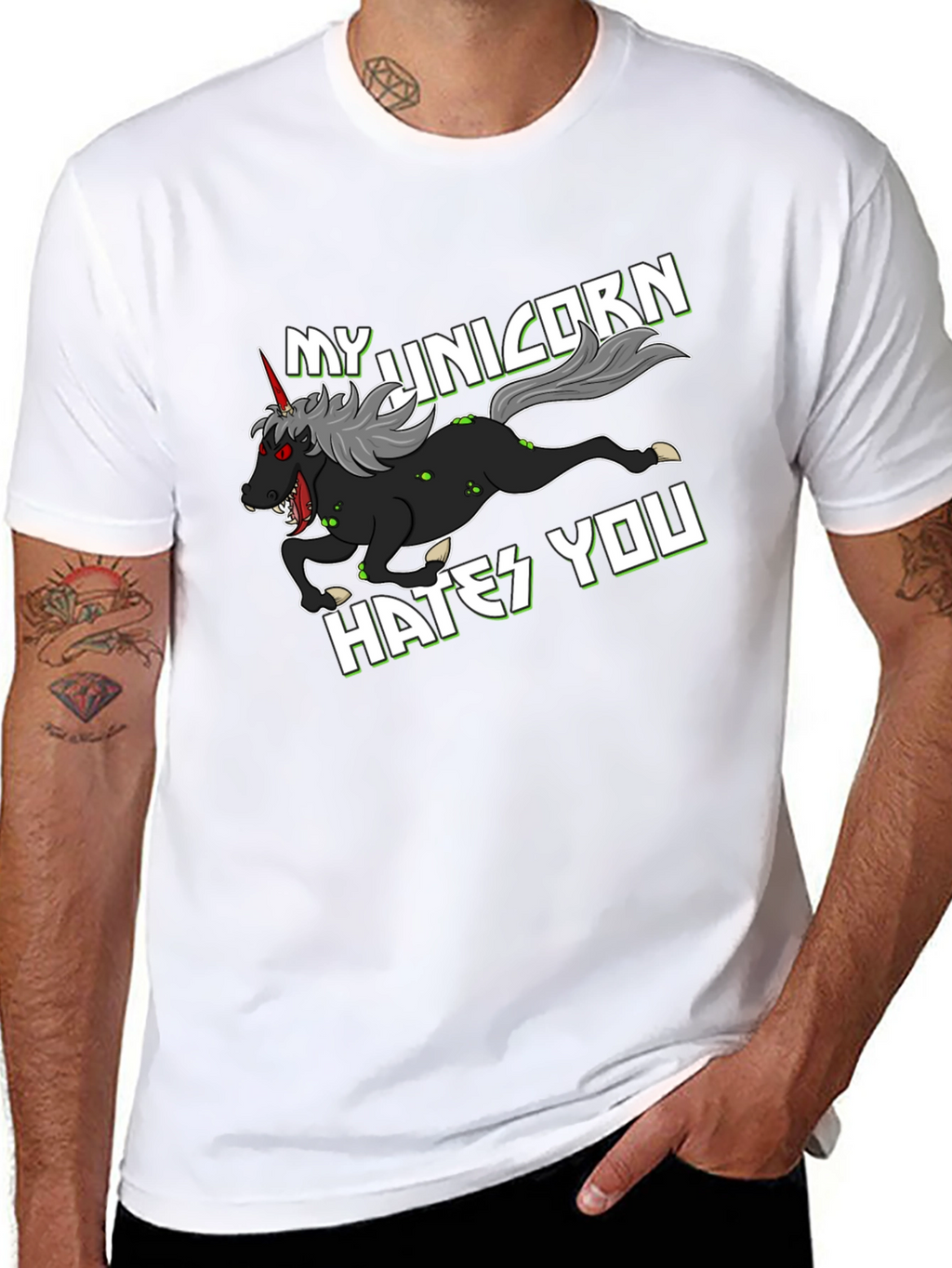 My Unicorn Hates You T-Shirt