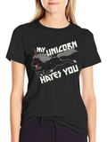 My Unicorn Hates You T-Shirt